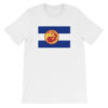 Red Mana Colorado Flag T-Shirt - Image 2
