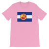 Red Mana Colorado Flag T-Shirt - Image 8